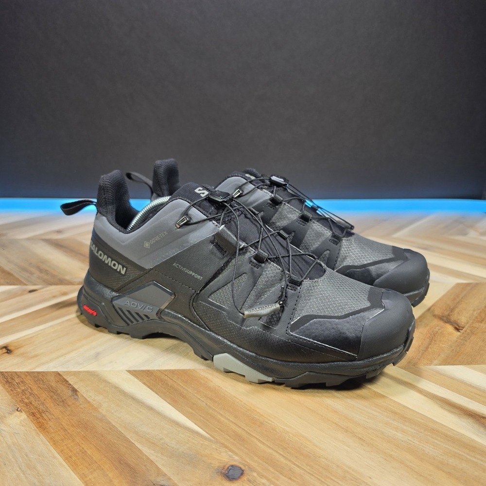 Salomon Cross Over GTX Men's 11 Deep Lichen Green Black 412862 Hiking Shoes